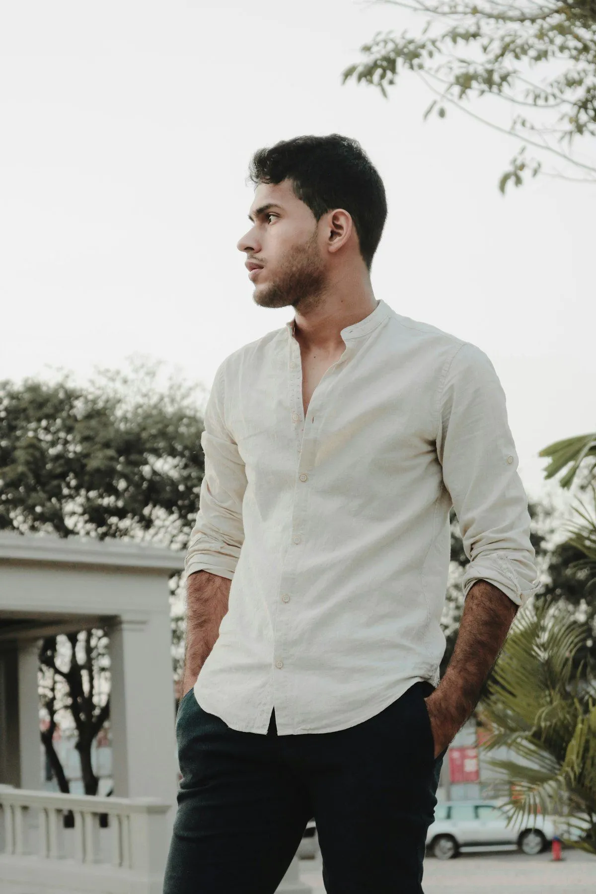 Linen Button Shirt