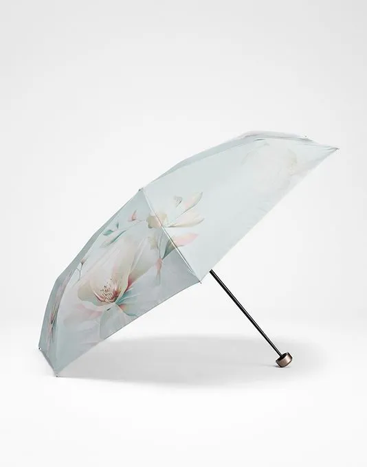 Mint Bloom Umbrella