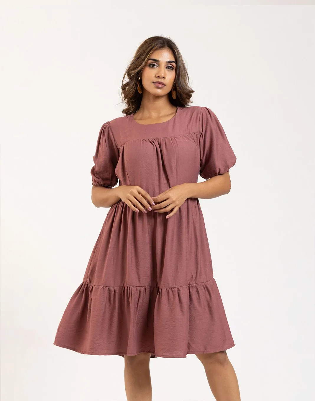 Hibiscus Purple Glow Dress