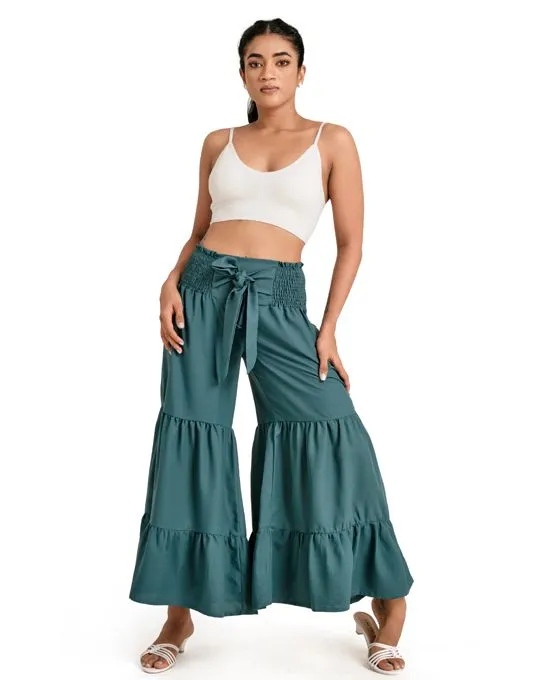 Women's High Waisted Wide Leg Palazzo