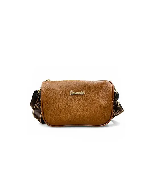 Boho Strap Crossbody Bag – Tan